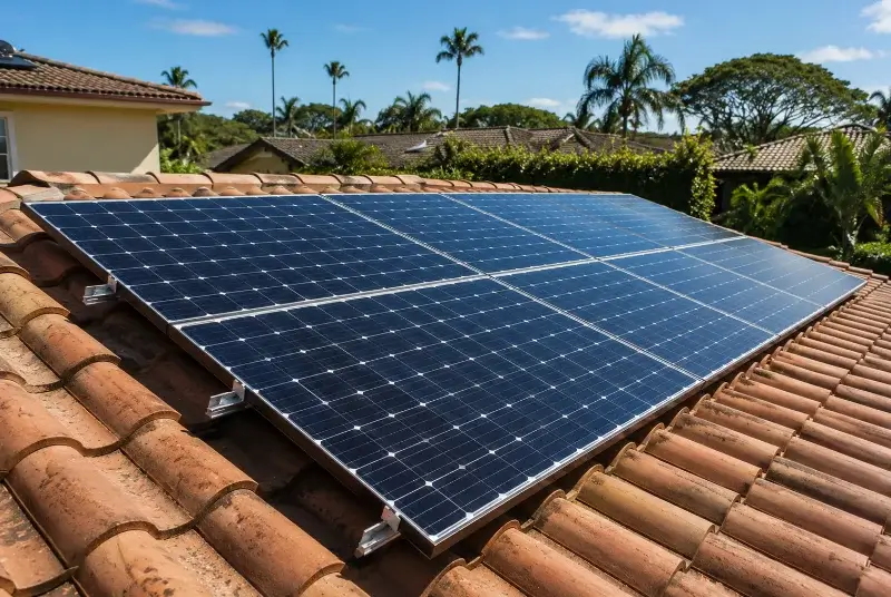 Installation de panneaux solaires à Bayon-sur-Gironde